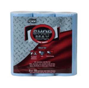 450361 CHIFFON TORK SHOPMAX BLEU 3 RLX DE 55 F. /PQT
