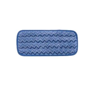 Q820 TAMPON HUMIDE 12" MICROFIBRE BLEU RUBBERMAID