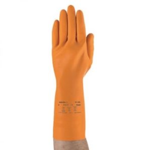 208-10 GANT NITRILE ORANGE RÉSISTANT 10