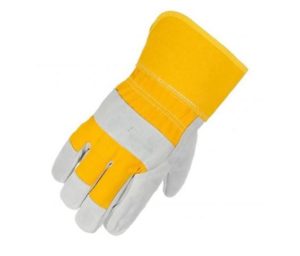 011692RXL GANT CUIR FENDU JAUNE XL