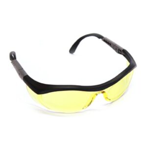 T57005BA LUNETTE MONTURE NOIRE LENTILLE AMBRE PREDATOR