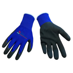 GANT SANITECH GR: 9 MEDIUM LATEX SUR NYLON BLEU