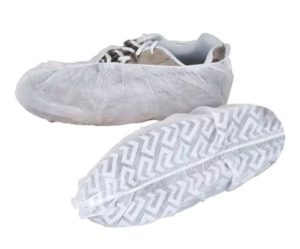COUVRE CHAUSSURE 5 PAIRES/SAC BLANC