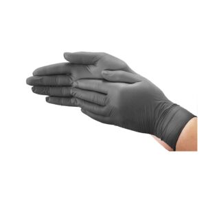 GANT NITRILE MÉDICAL SMALL NOIR 6MIL 100/BTE