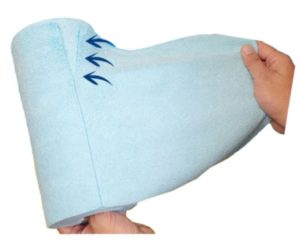 ROULEAU MICROFIBRE BLEU 12"X 12" 40/RLX