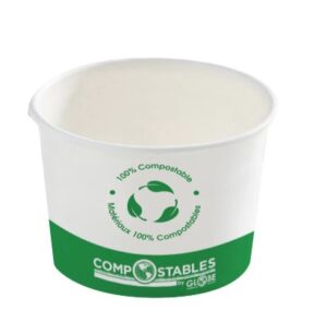 PLATS COMPOSTABLES 8OZ 1000/CS (6208)