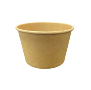 CONTENANT ROND BRUN 8OZ 500/CS 8FCB