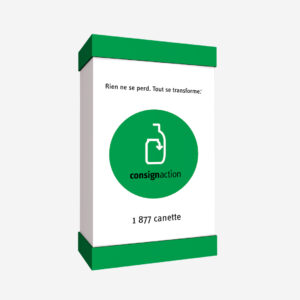 BOITE CONSIGNACTION POUR CANETTES 22" X 13" X 38.5"
