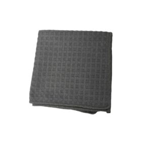 LINGE DE TABLE 12" X 12" TISSÉ GRIS À L'UNITÉ